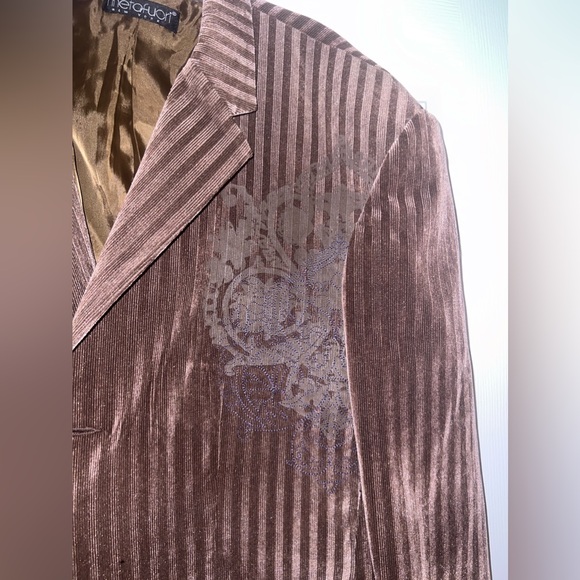MetaFuori New York Embroidered Cordaroy Blazer Sportcoat Jacket size 2XL - Picture 16 of 16
